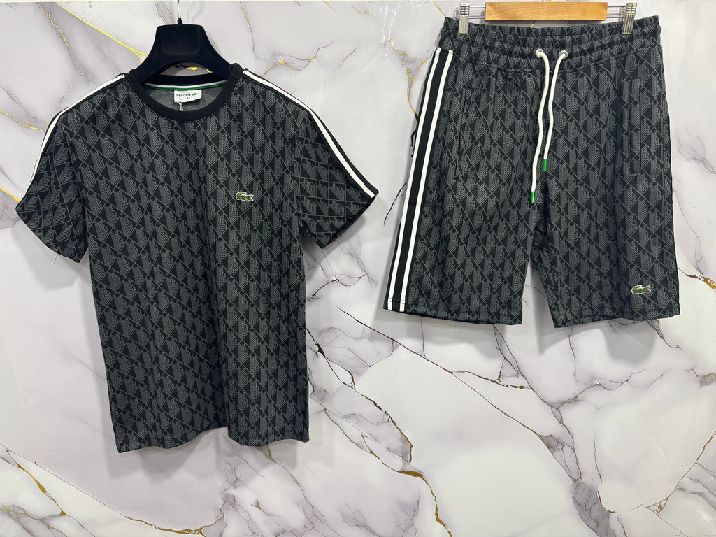 COMPLETO LACOSTE ( SHIRT+BERMUDA)