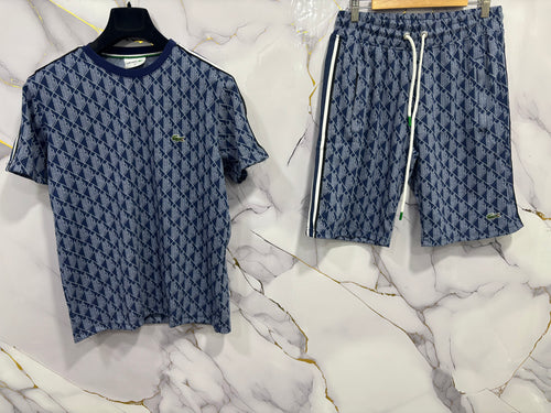 COMPLETO LACOSTE ( SHIRT+BERMUDA)