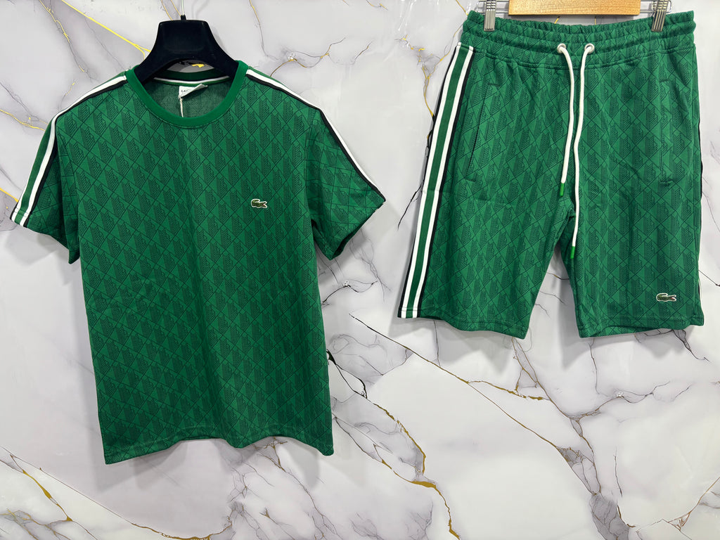 COMPLETO LACOSTE ( SHIRT+BERMUDA)