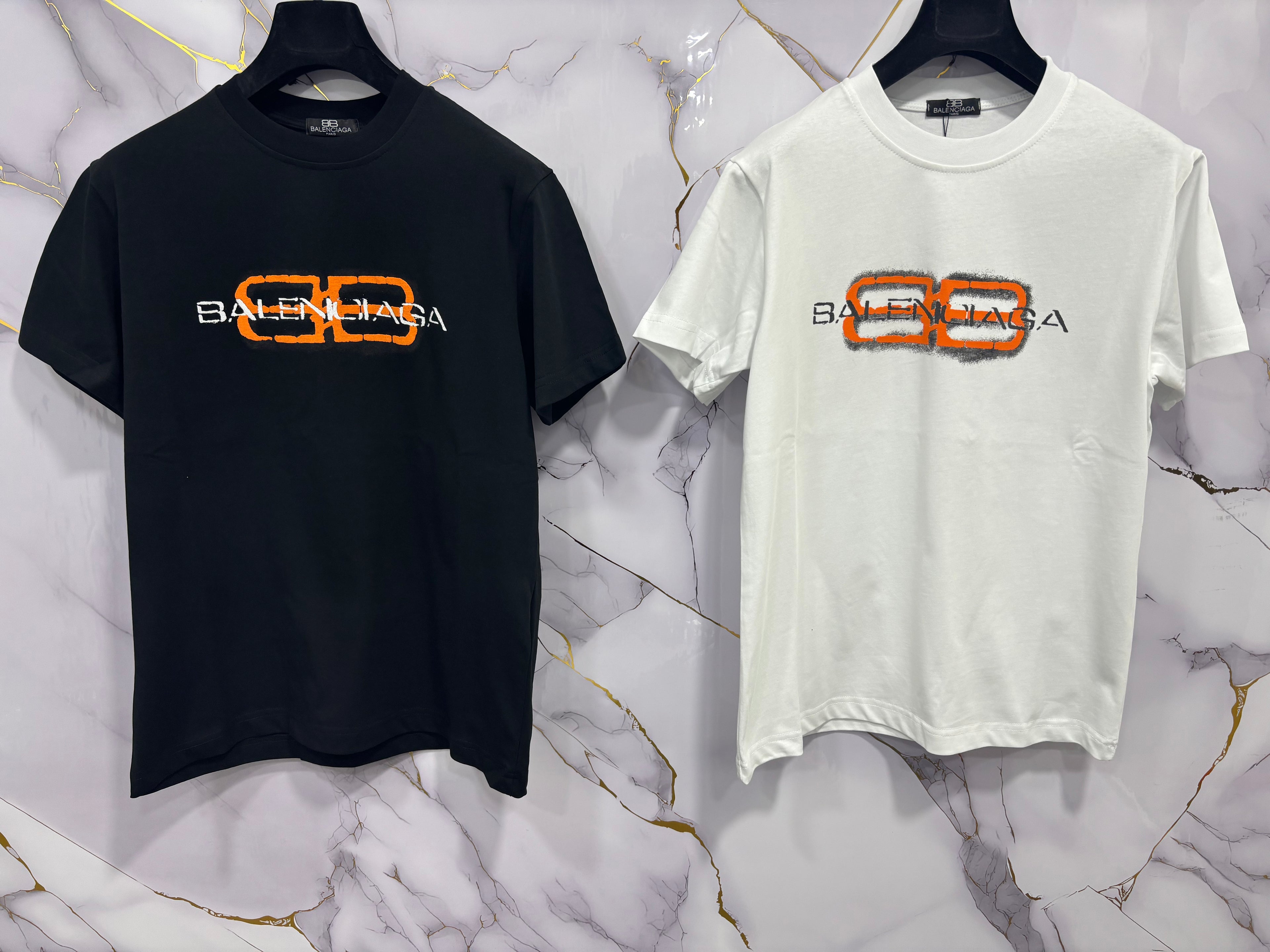 T-SHIRT BALENCIAGA (BB ARANCIO)