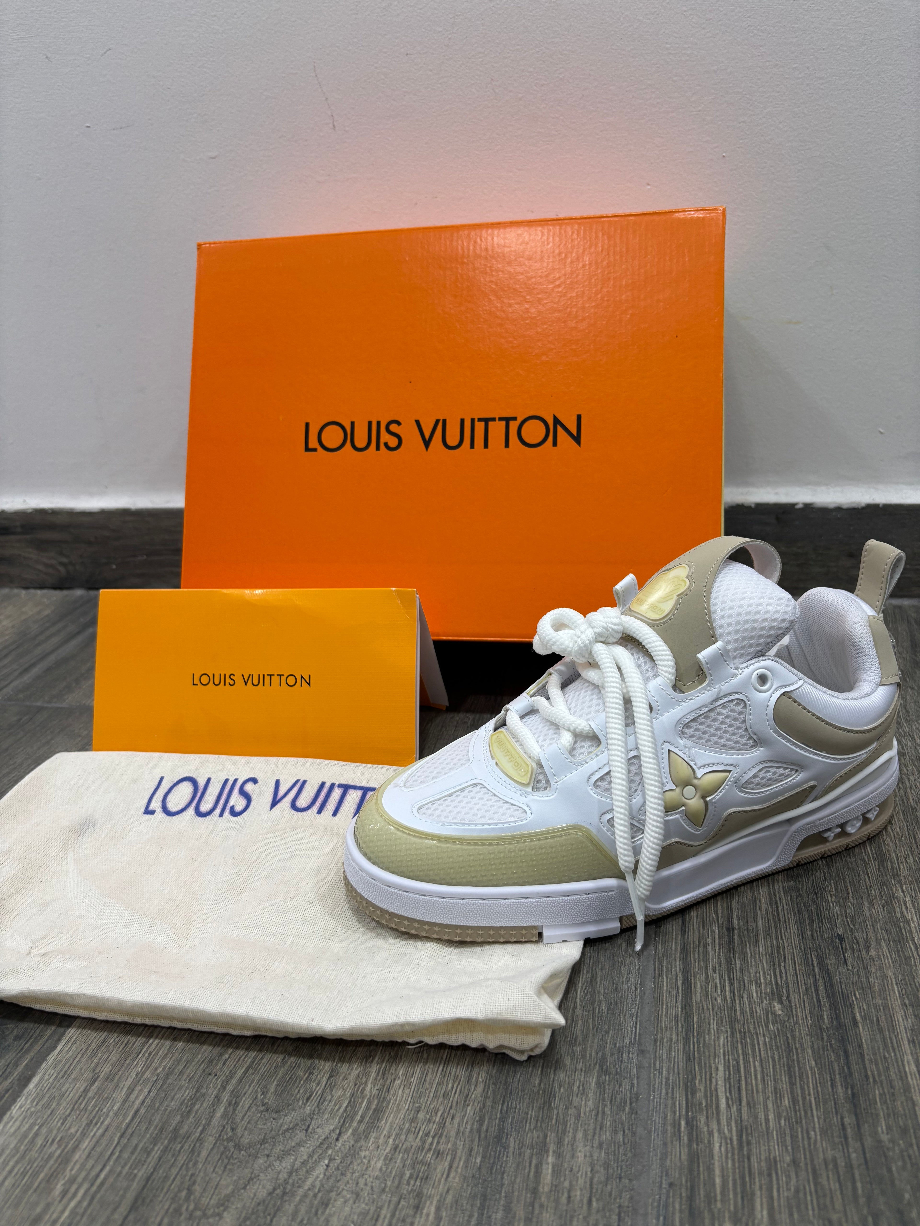 SCARPE LV (FIORE BEIGE)