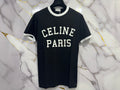 T-SHIRT CELINE COLLO BIANCO