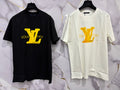 T-SHIRT LV (SCRITTA GIALLA)
