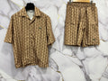 COMPLETO LACOSTE (CAMICIA+BERMUDA)