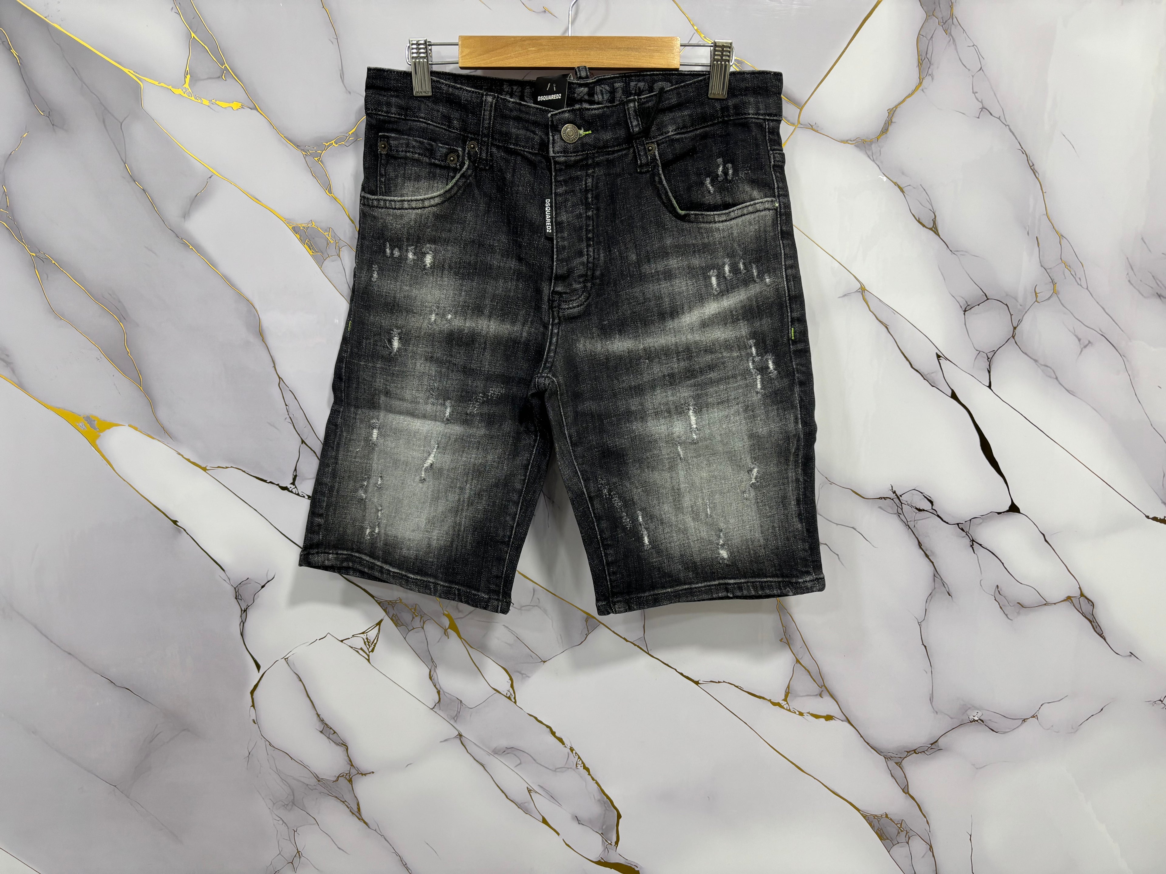 BERMUDA DSQ (NERO SEMPLICE)