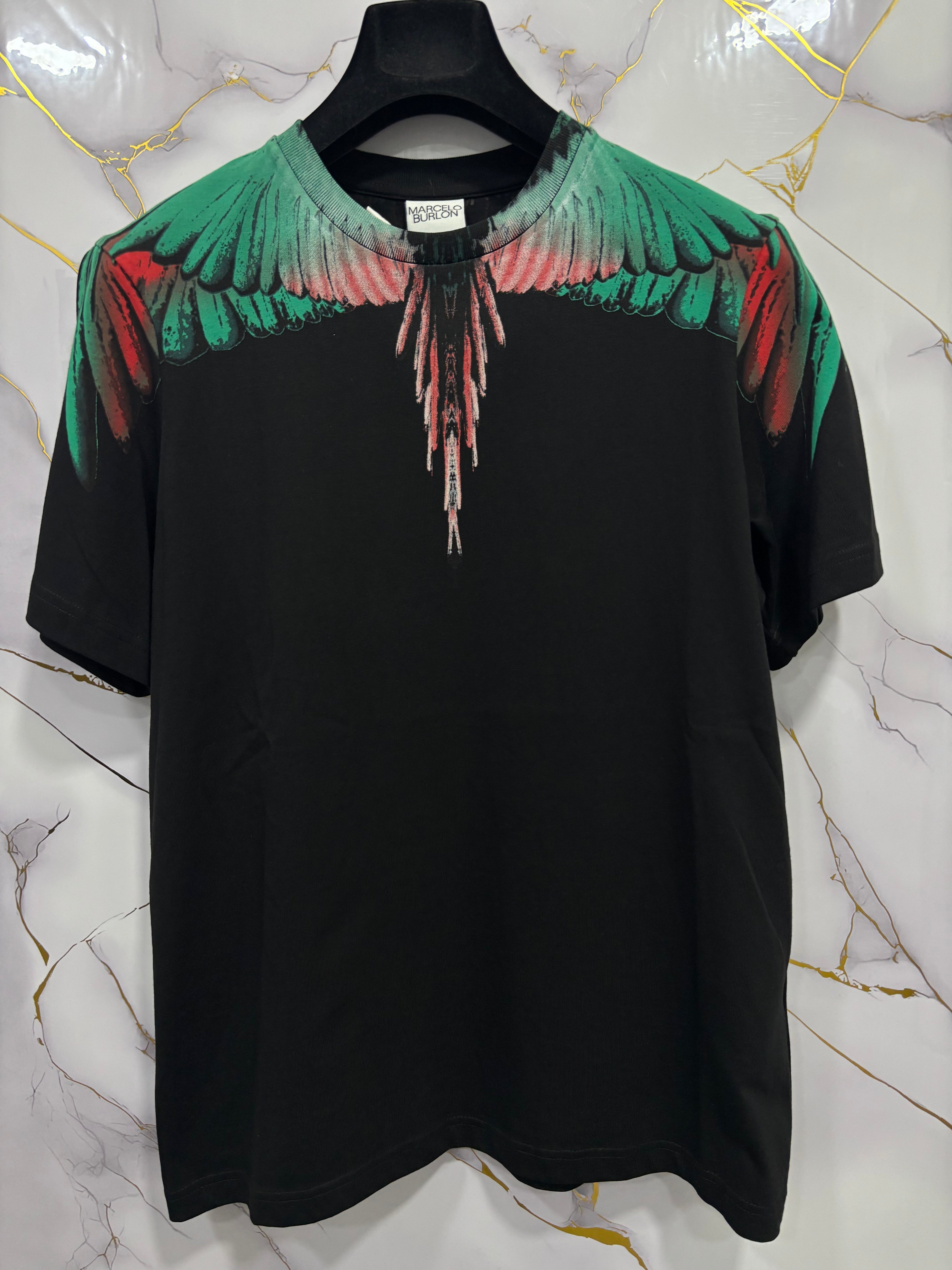 T-SHIRT BURLON (VERDE/ROSSA)
