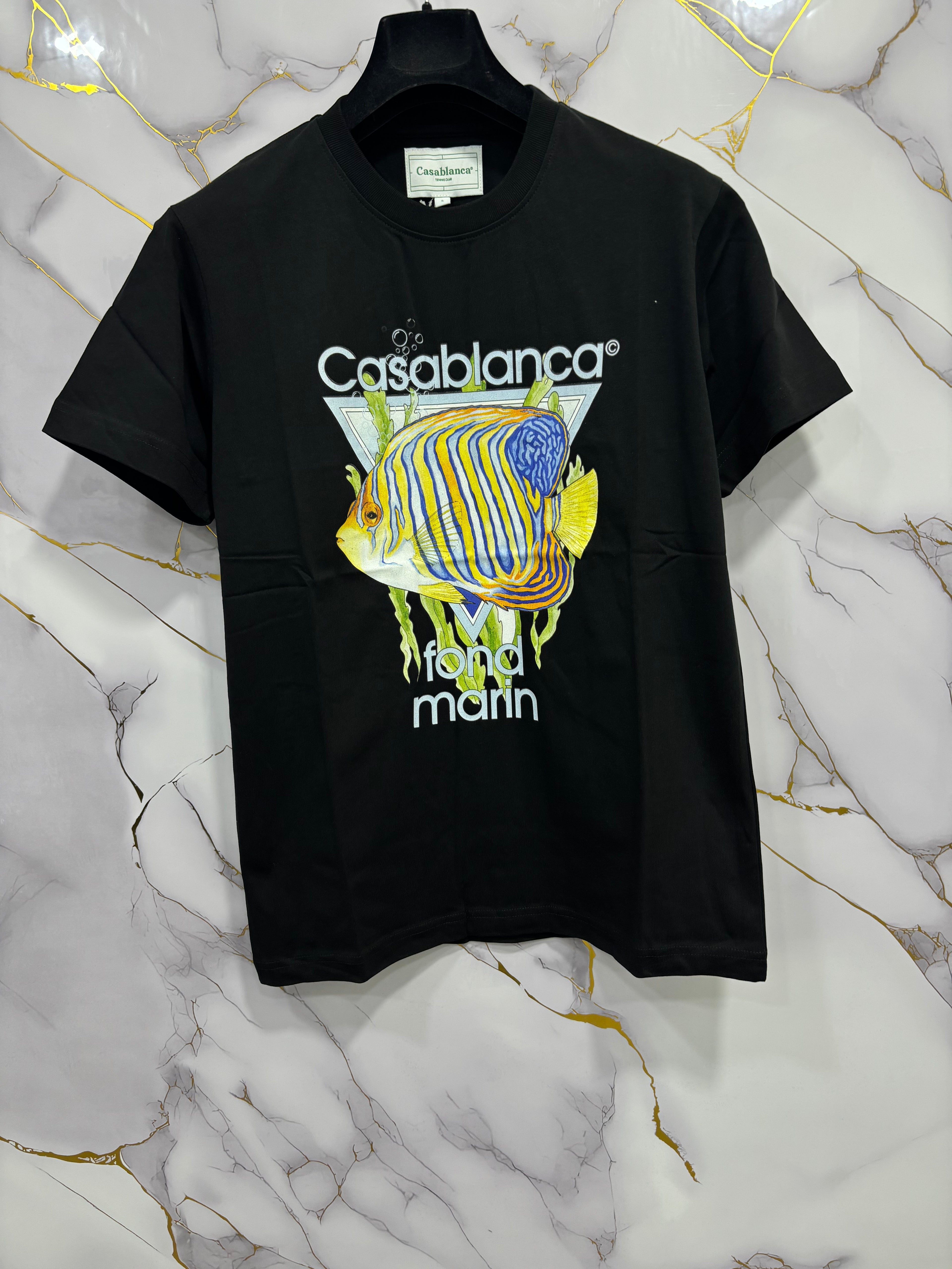 T-SHIRT CASABLANCA (PESCE)