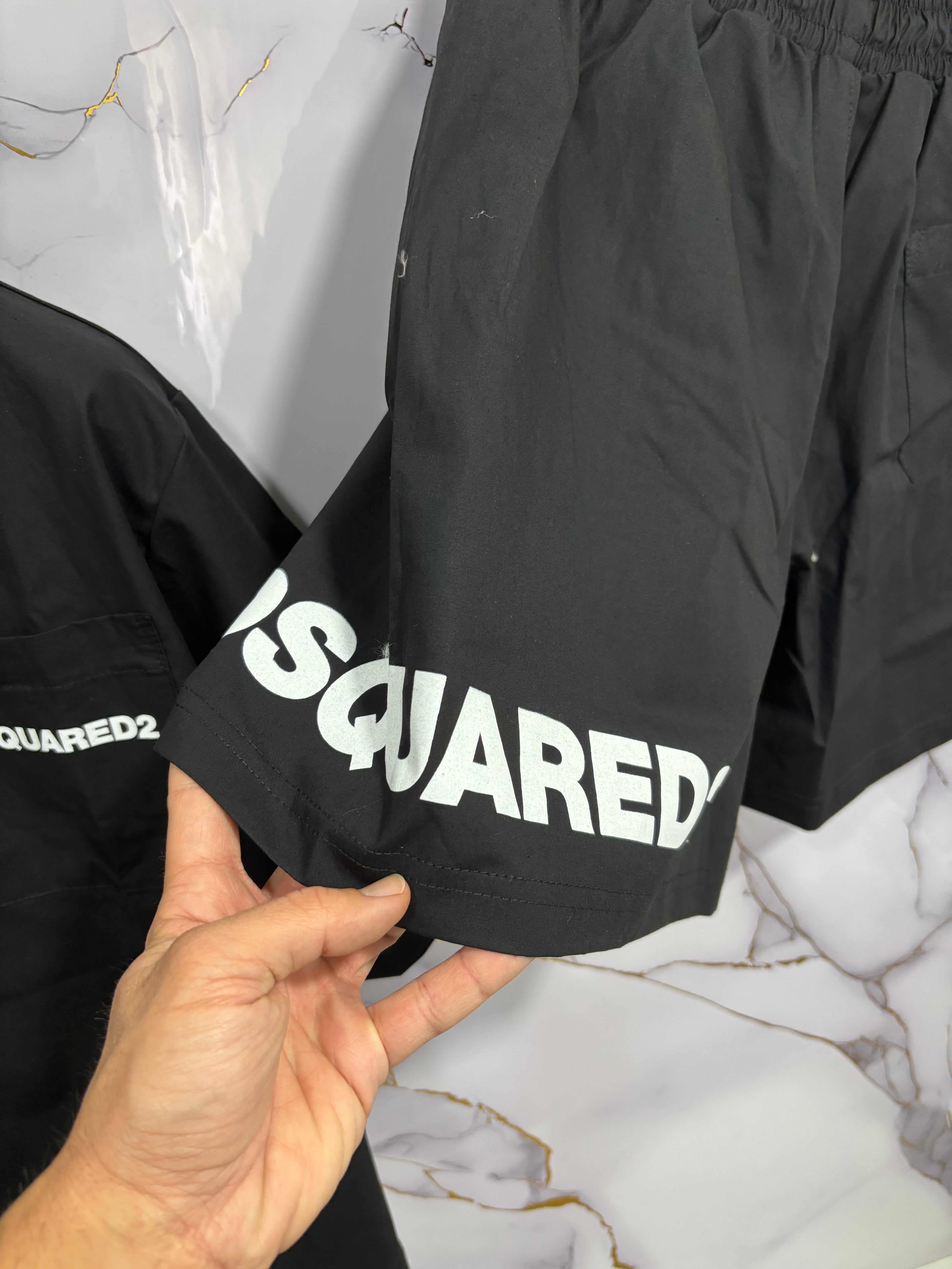 COMPLETO DS SCRITTA CAMICIA+COSTUME